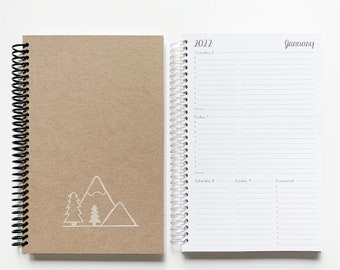 2024 Weekly & Monthly Planner | SMALL | 12 Months