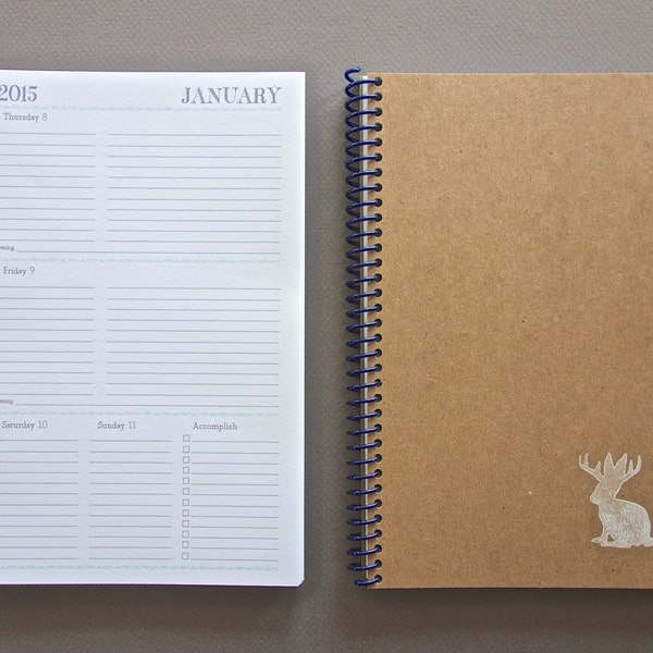 2015 Weekly & Monthly Planner