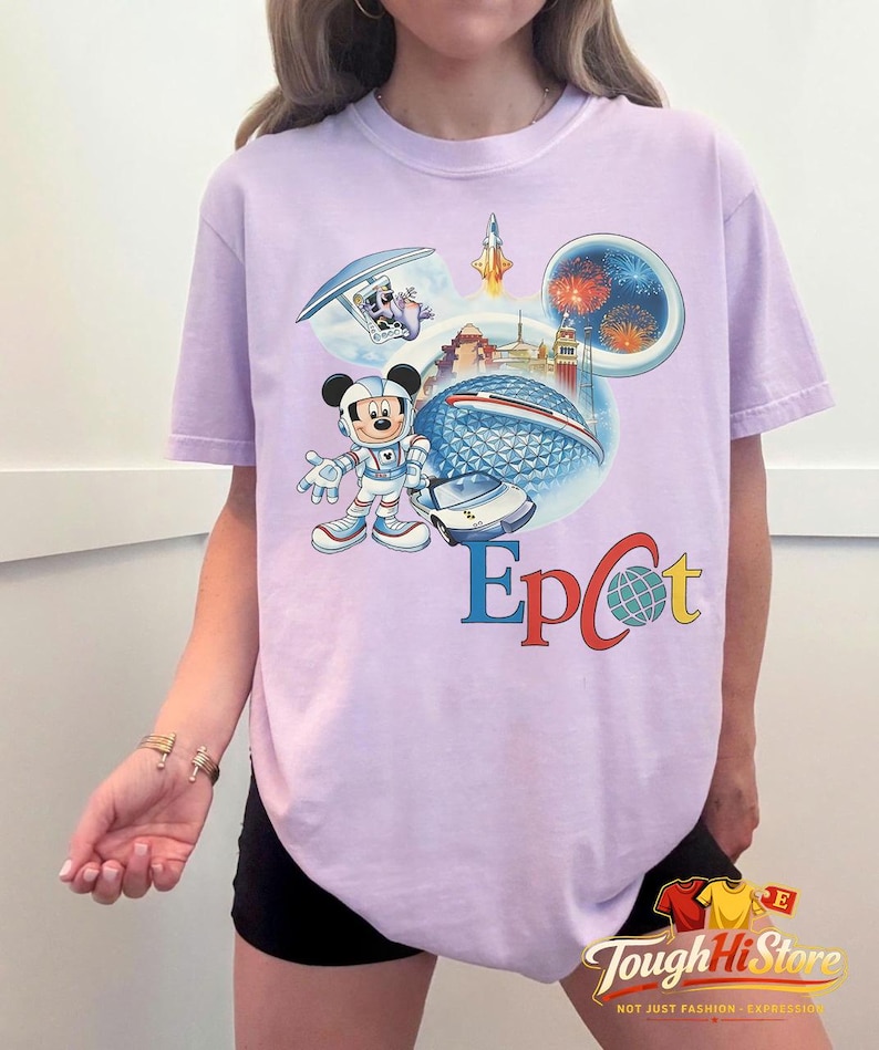 Disney World Shirt, Animal Kingdom Hollywood Studios Epcot Tee, Vintage Disney Parks Shirt, Mickey Vacation Shirt, Family Trip Matching Tee Orichid( Comfort )