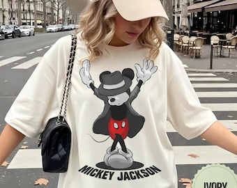 Mickey Jackson Shirt, Retro Cartoon Dance Tee, Funny Pop Icon Parody Shirt, Vintage Style Graphic Tee, Music Lover Gift