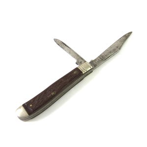 Vintage Camillus #21 Folding 2 Blade Pocket Knife, NY USA