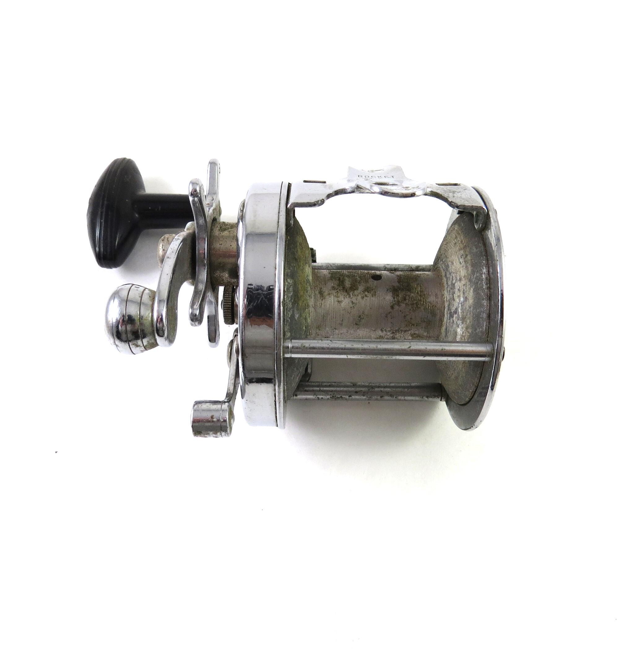 Vintage Pflueger ROCKET Reel 1375, Bait Casting Fishing Reel, Made