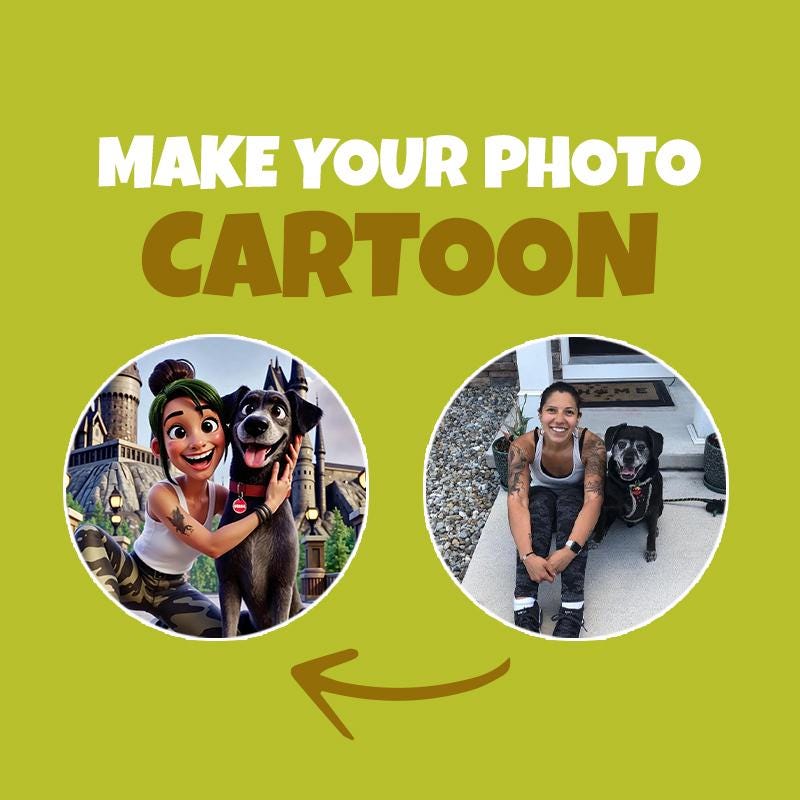 Custom Pixar-style Portrait | Family, Couples, Pets, Cartoon-style ...