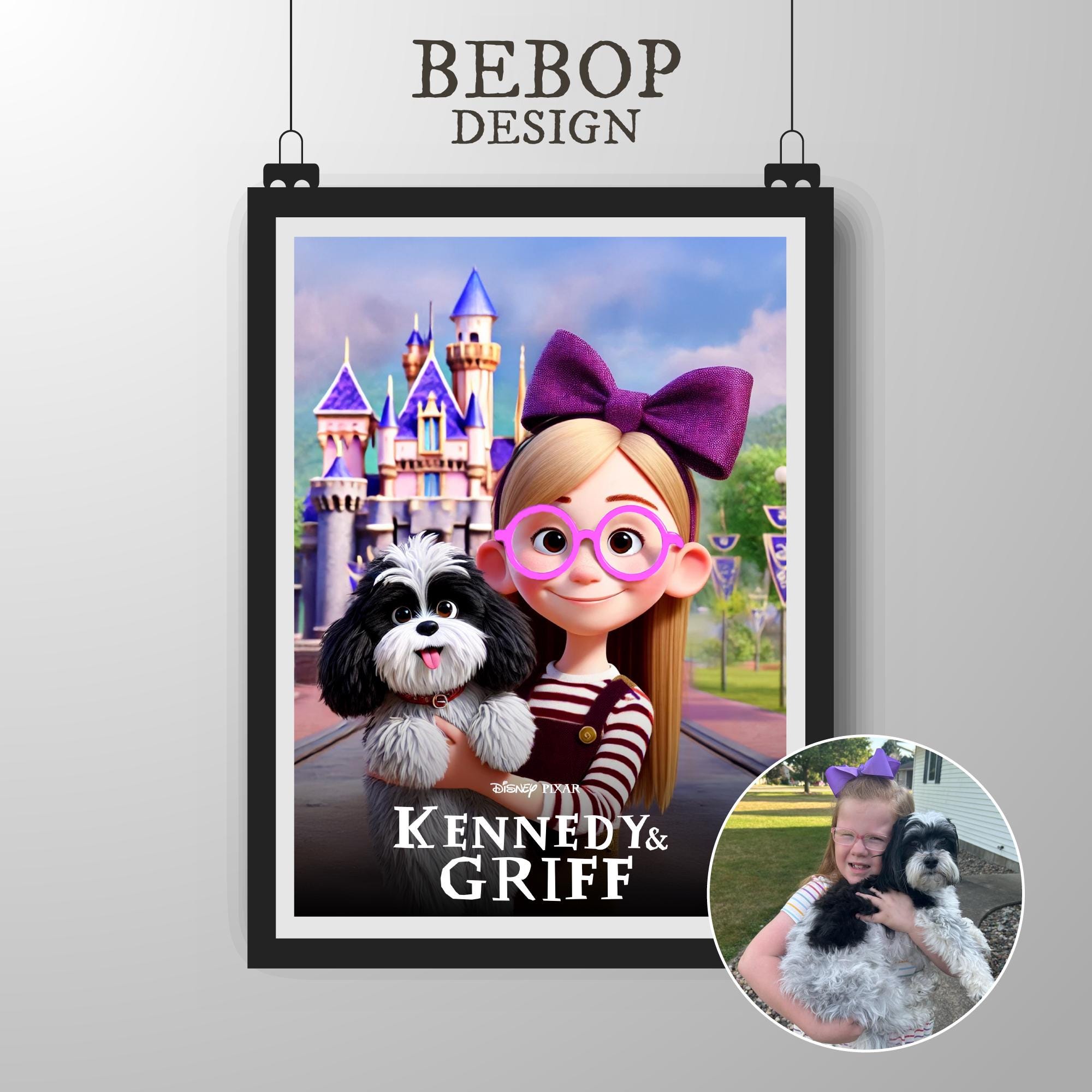 Custom Pixar-style Portrait | Family, Couples, Pets, Cartoon-style ...