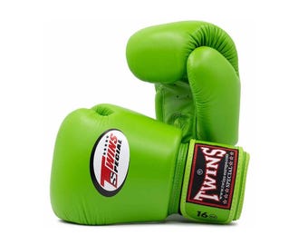ツインズ スペシャル レザー ボクシンググローブ、ムエタイ、スパーリンググローブ