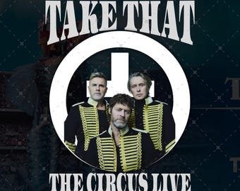 Take That PNG: The Circus Live Summer 2026-tour (digitale download)