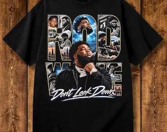 Rod Wave Don't Look Down tour 2026 PNG FIle: T-Shirt Design (Digital Download)