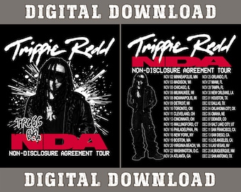 Trippie Redd NDA Tour Shirt PNG, Concert Graphic Design (Digital Download)