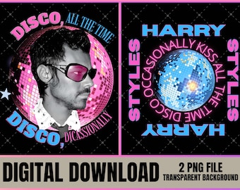 Harry Styles Tour, png-ontwerp, grafische concert T-shirt (digitale download)