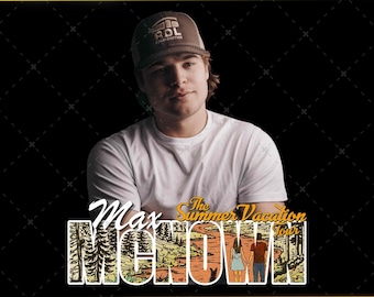MAX McNOWN PNG: The Summer Vacation Tour 2026, png (digitale download)