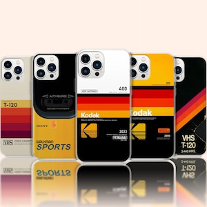 Vintage VHS Tape Phone Case | Retro Aesthetic iPhone Cover | Cassette Tape Style | Gift Idea