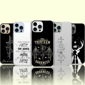 Tog Fantasy Book Phone Case | Book Lover Aesthetic iPhone Cover | Dark Fantasy Reader Gift