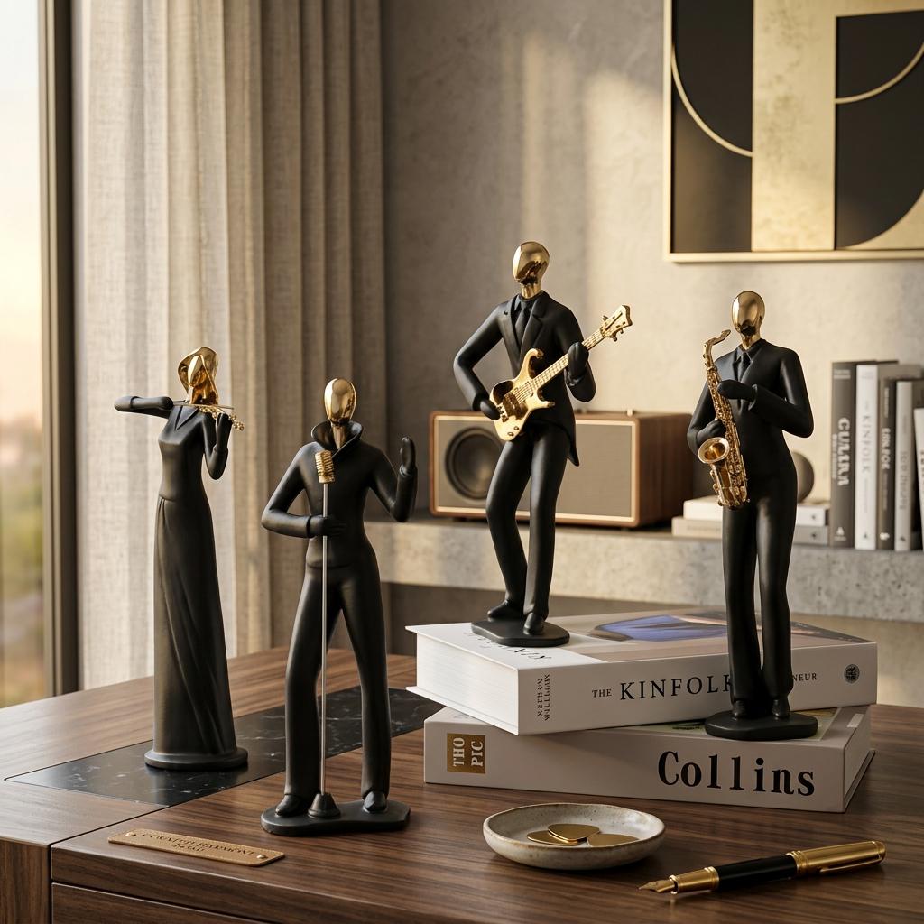 Jazz band figurines - Etsy 日本