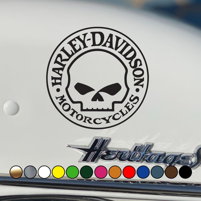 Harley Racing Decals - Etsy