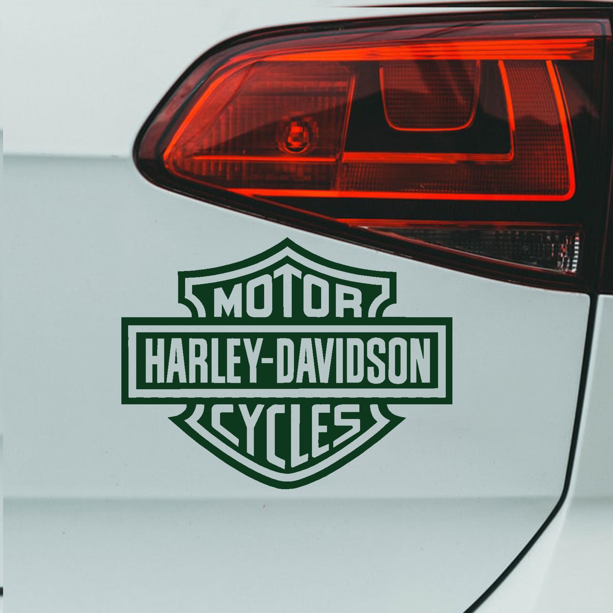 Motorcycle-inspired Vinyl Decal Sticker - Etsy