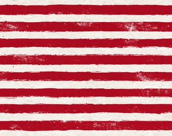 Distressed Red Stripes Seamless Pattern | Vintage USA Stripe PNG | Patriotic Digital Paper | 4th of July Texture | 300 DPI | Commercial Use
