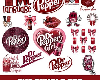 Retro Soda PNG Bundle, Vintage Soft Drink Graphics, Summer Beverage DTF Transfer (Digital Download)