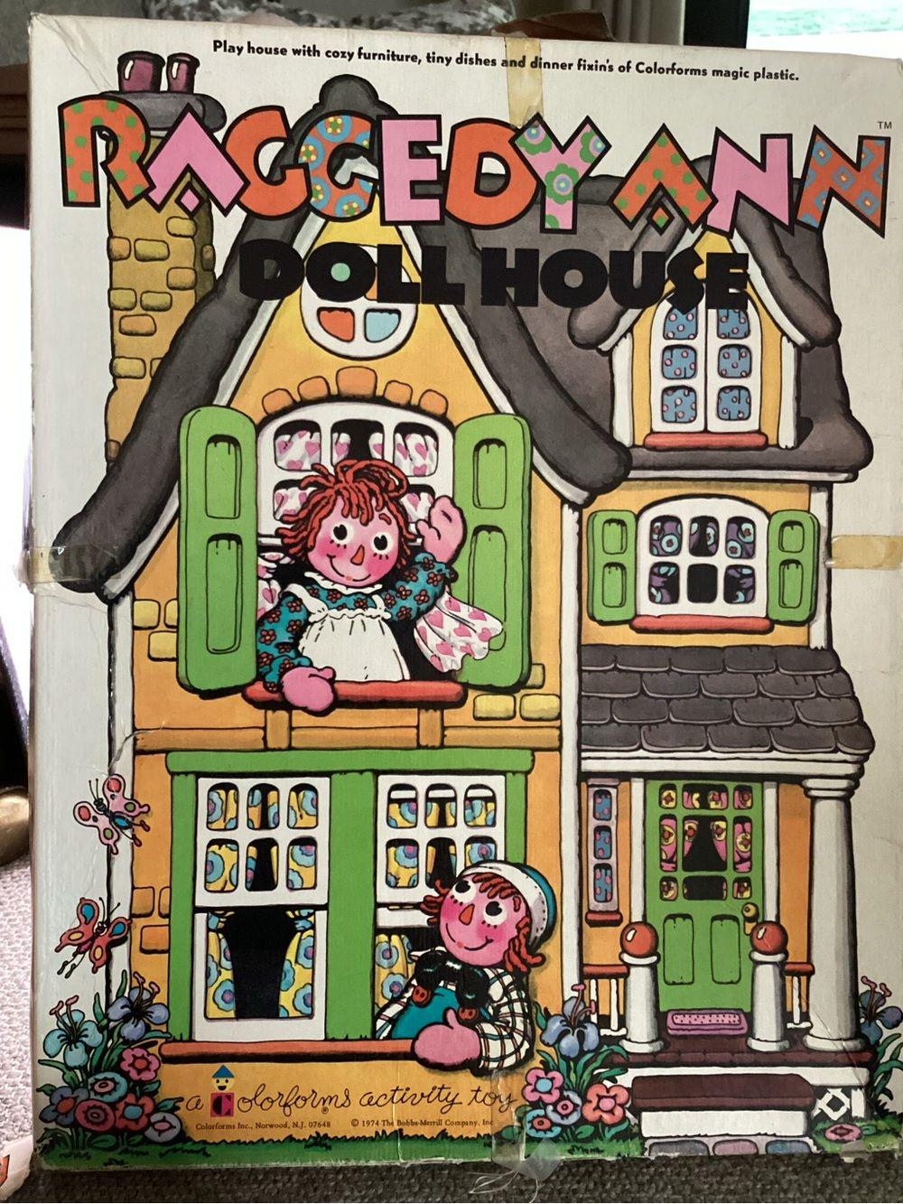 Raggedy Ann Colorforms - Etsy