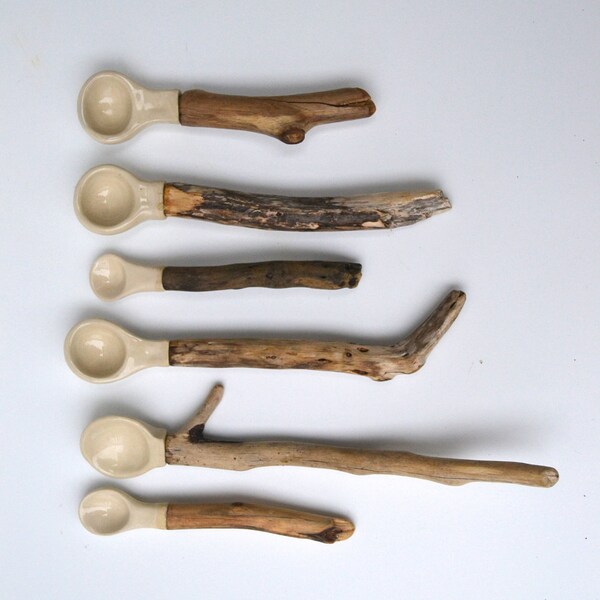 Porcelain Driftwood spoon