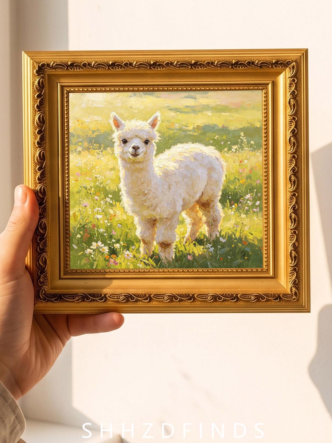 Alpaca Oil Painting - Etsy