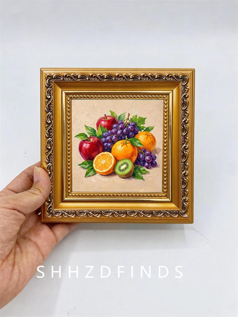 Mixed Fruit Art Dining Room Kitchen Decor custom Oil Painting From mixed-fruit-art-dining-room-kitchen-decor-custom-oil-painting-from