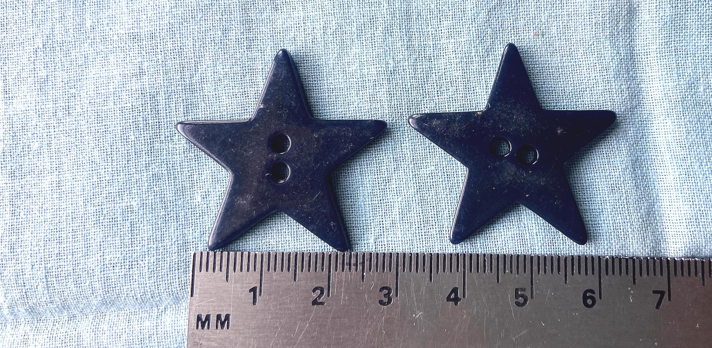 Mixed Lot of Star Buttons (13 Buttons Total) - Etsy