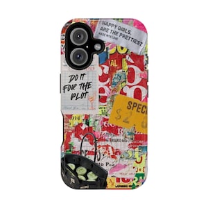 Custodia per telefono "Do It For The Plot" / Custodia alla moda in stile streetwear con protezione MagSafe