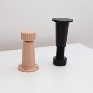 Pata de mueble ajustable en altura STL / 3MF / Imprimible en 3D