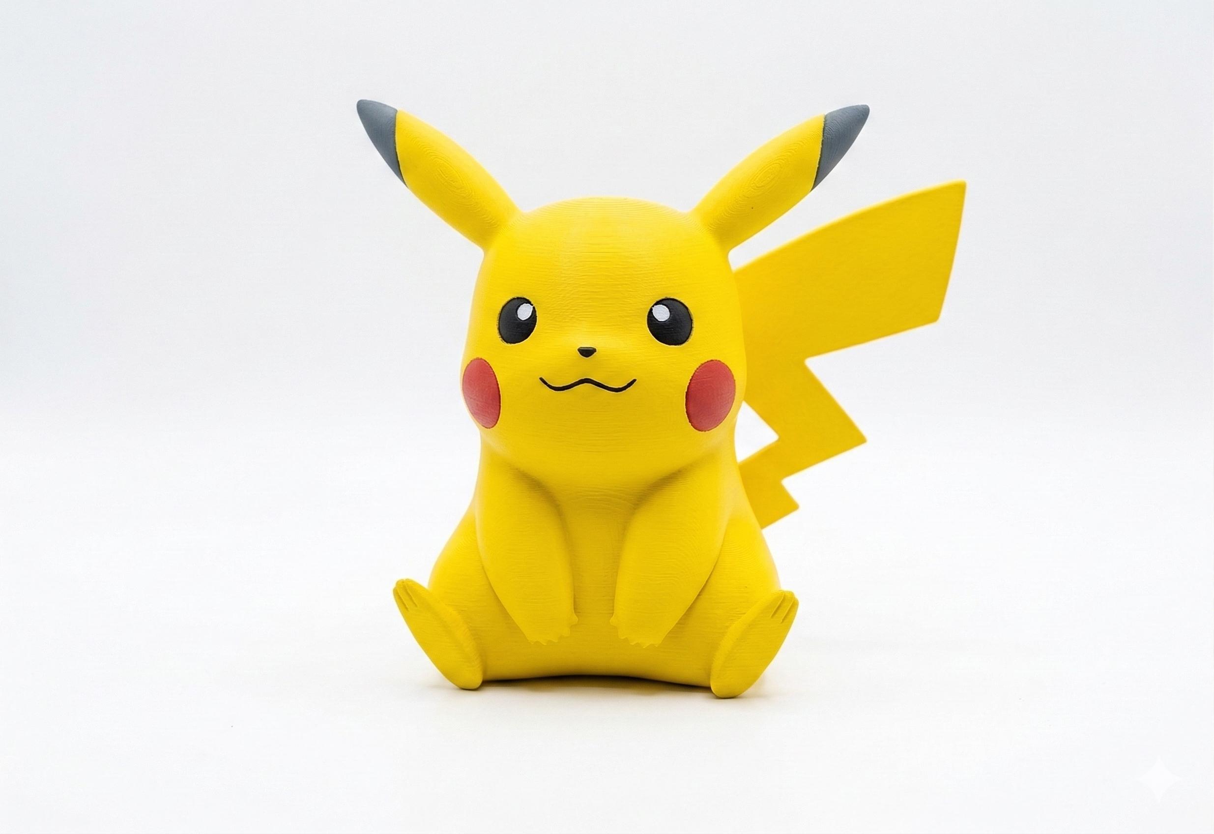 Pokemon Pikachu ポケモン ピカチュウ オブジェ Pikachu sitting - Etsy 日本