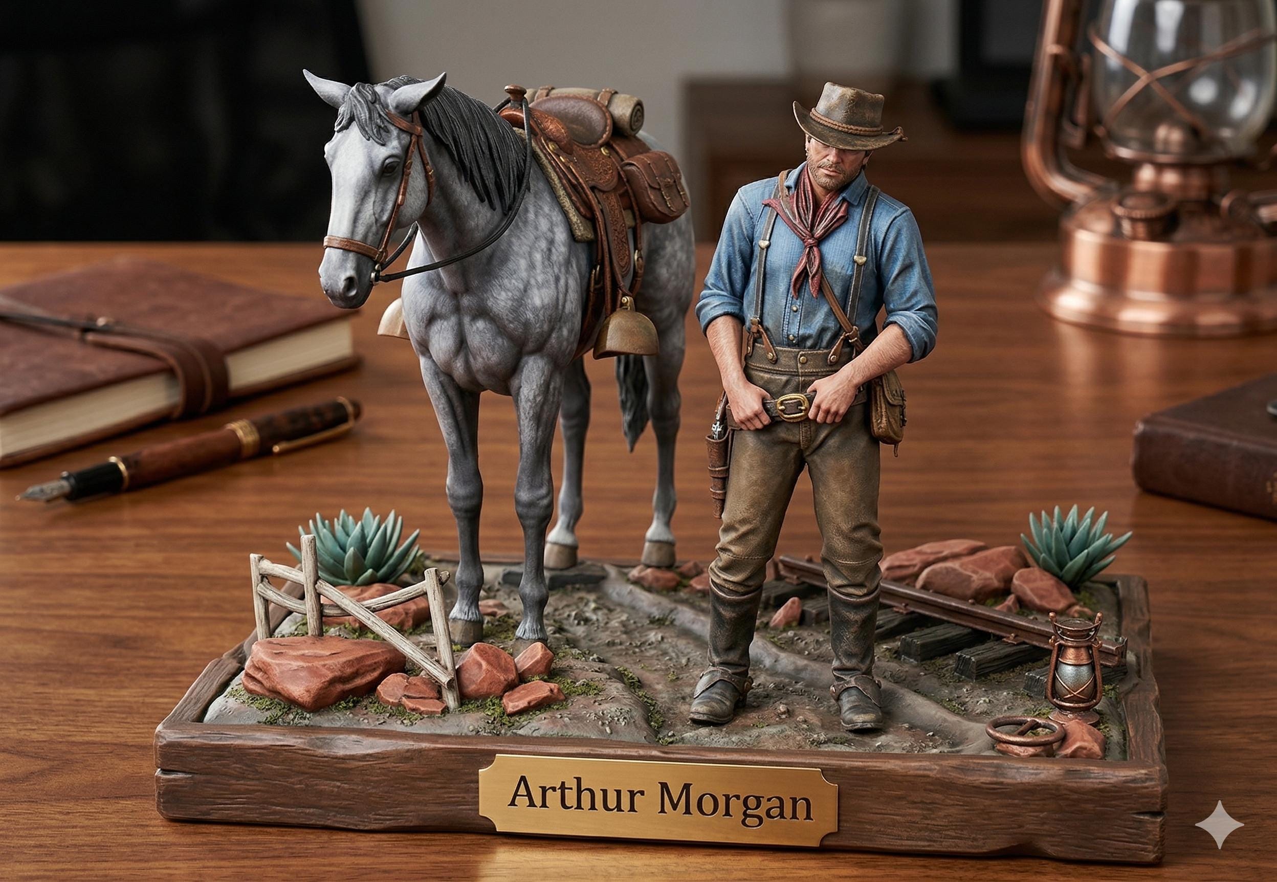 Arthur morgan figure - Etsy 日本
