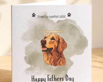 Fathers day pawfect card