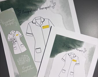 Occupational therapist art/ bookmarks