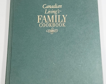 Libro de cocina familiar de Canadian Living de 1995