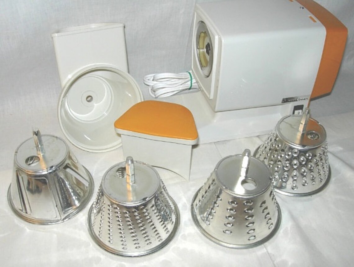 Vintage Moulinex Electric Meat GrinderSalad Maker Etsy