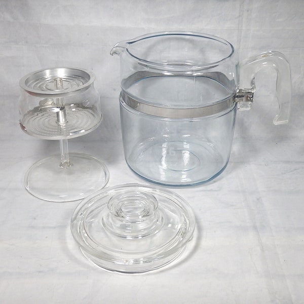 Pyrex Coffee Pot Etsy