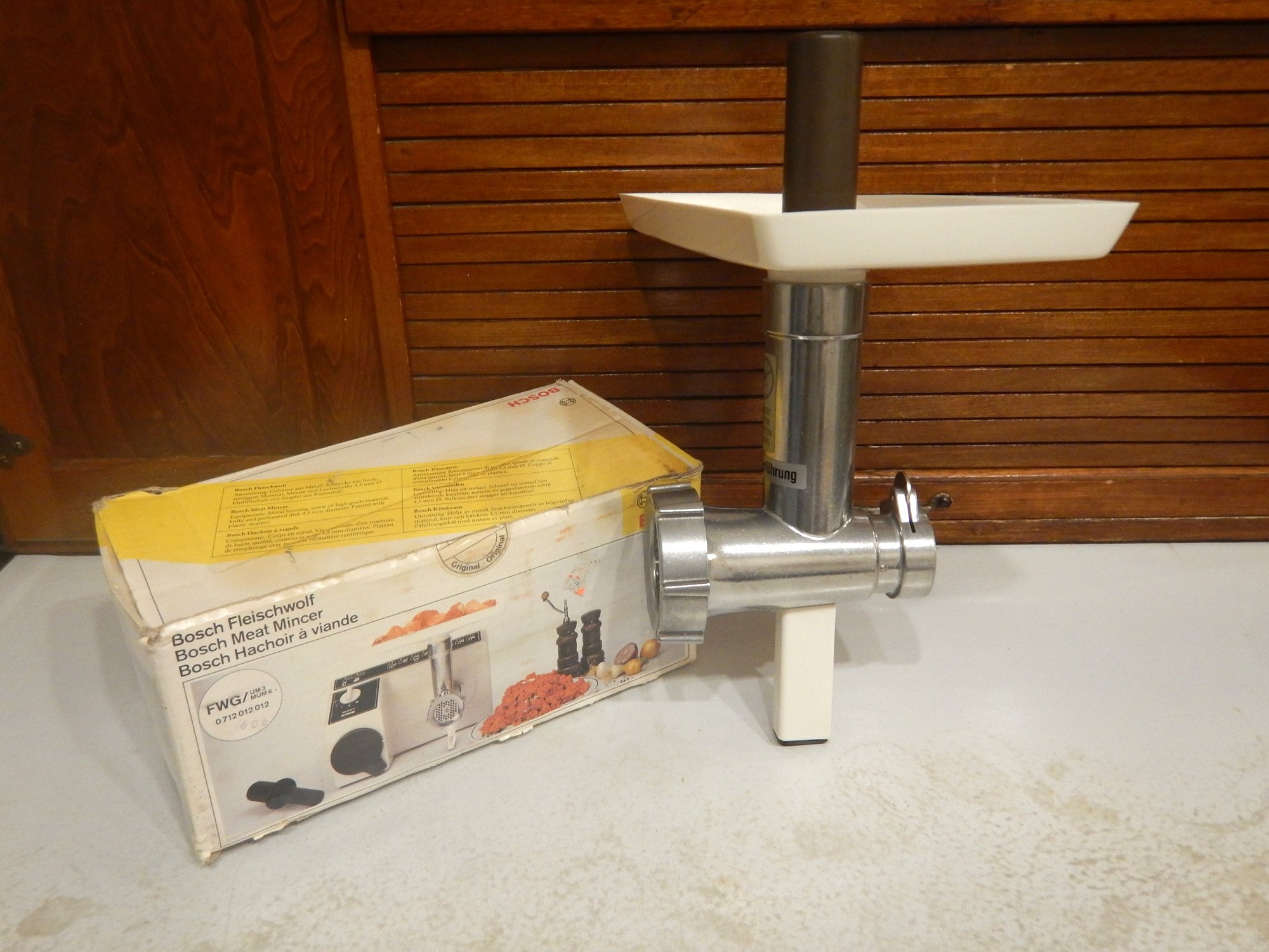 Bosch Universal Plus Large Food and Meat Grinder Attachment