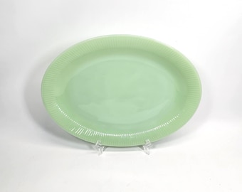 Jadeite Jane Ray Oval Platter 9"x12"