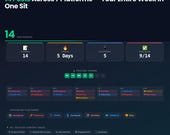 Content Calendar Planner | Weekly Posting Schedule & Streak Tracker | Interactive Digital Download