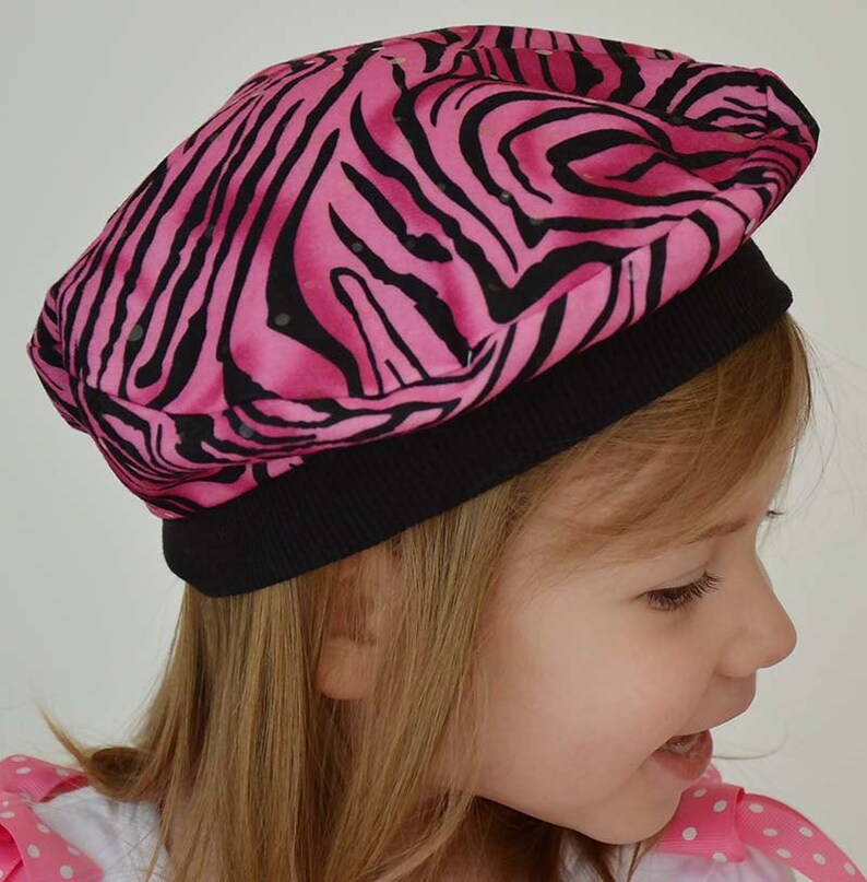 zebra beret