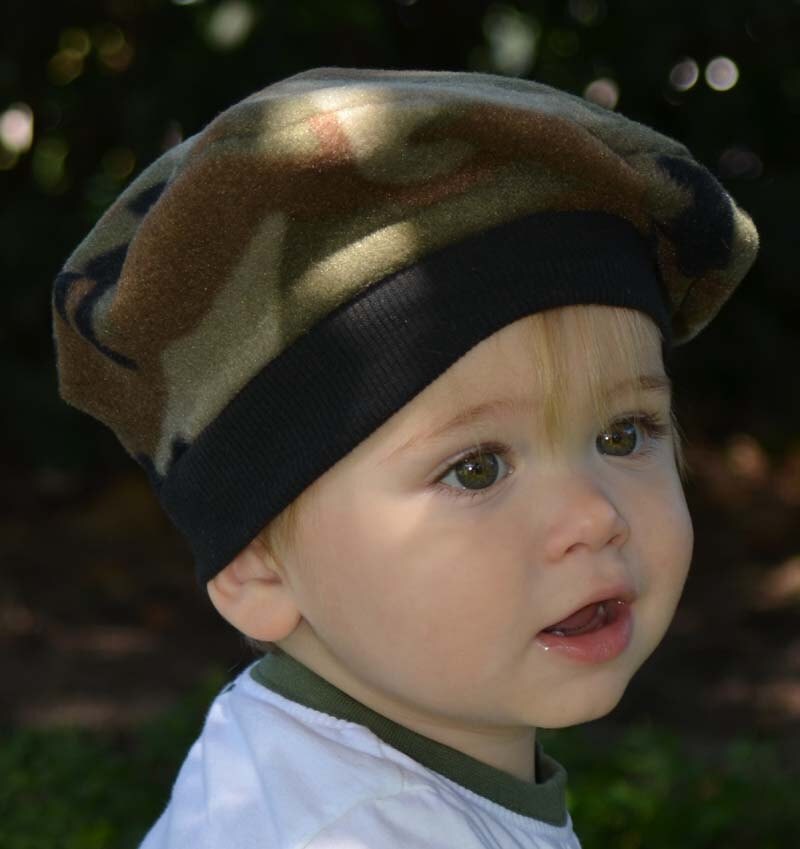 Niños camuflaje francés boina bebé niño niño sombrero - Etsy España