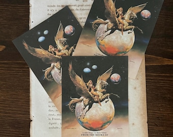 1992 Boris Vallejo Series 2 Art Card 55 Libra - Etsy