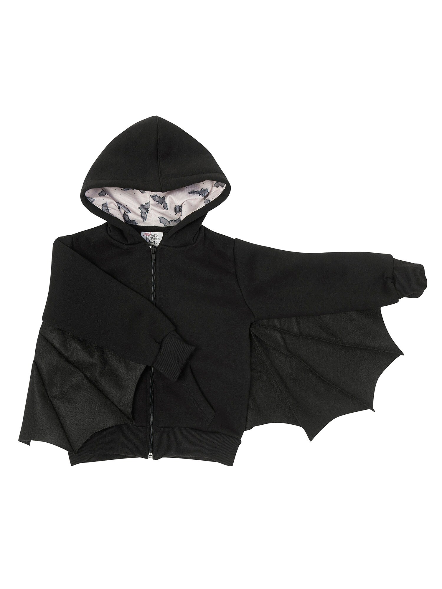 Black Bat Hoodie for Kids Black Bat Hoodie Black Dragon - Etsy