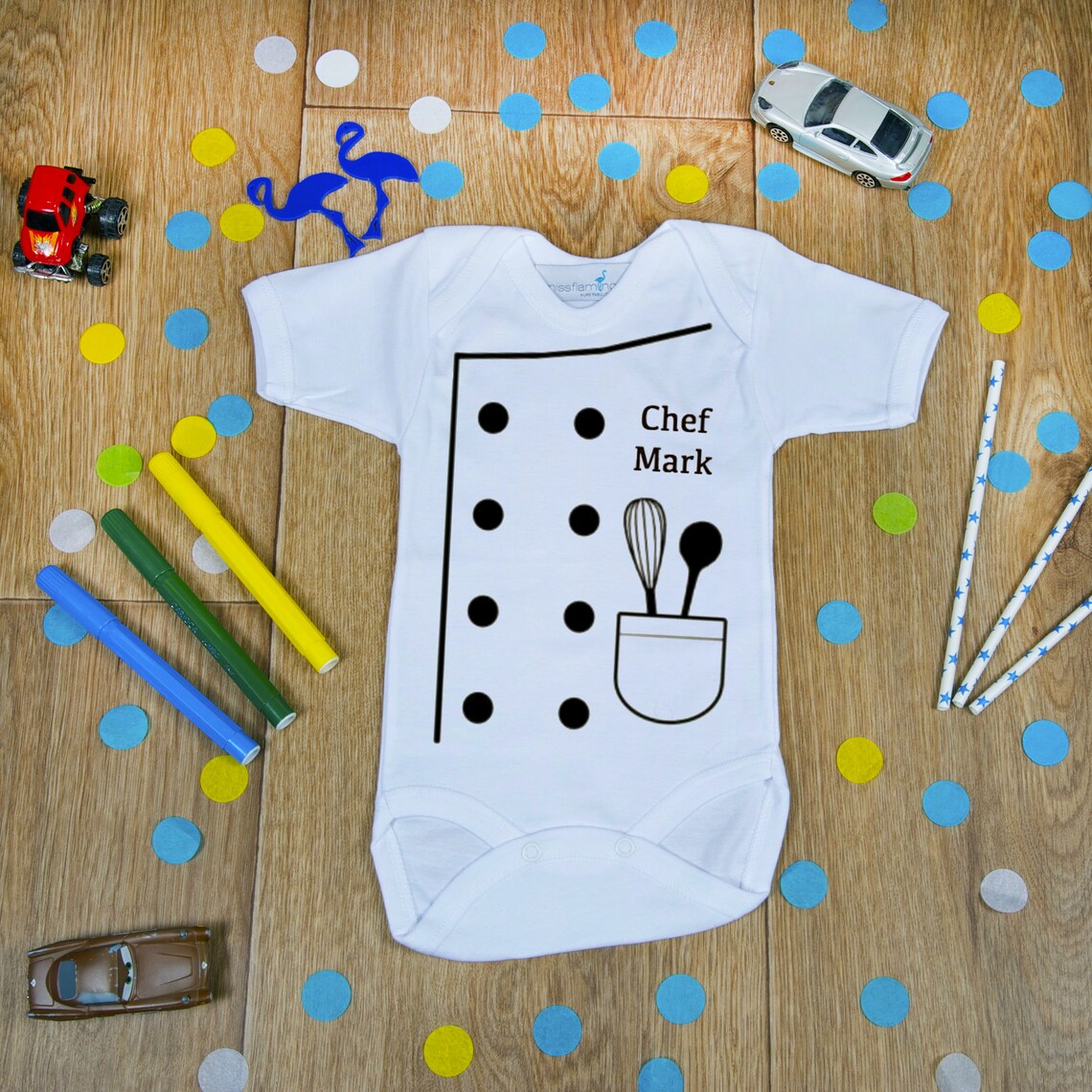Baby Chef Outfit Baby Chef Costume Chef Bodysuit Foodie Etsy
