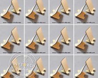 Blank Laser Cut Phone Holders in Bulk Natural Gift
