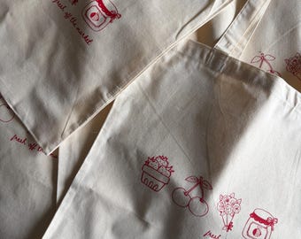 Diseño de bolsa para el mercado de agricultores / Despedida de soltera con productos frescos del mercado