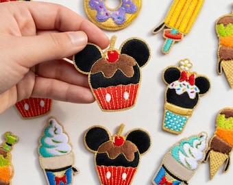 Musse Mimmi Kalle Pluto Muffinslapp, Disneyfigur Efterrätt Stryklapp, Söt Musse Pigg Godislapp, Jacka Ryggsäck Gåva