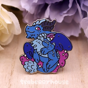 Kalecgos Little Aspect Dragon | Dragonflight World of Warcraft Fanart | Enamel Pin