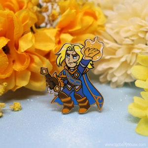 Prince Anduin Wrynn |  WoW World of Warcraft Fanart | hard enamel pin