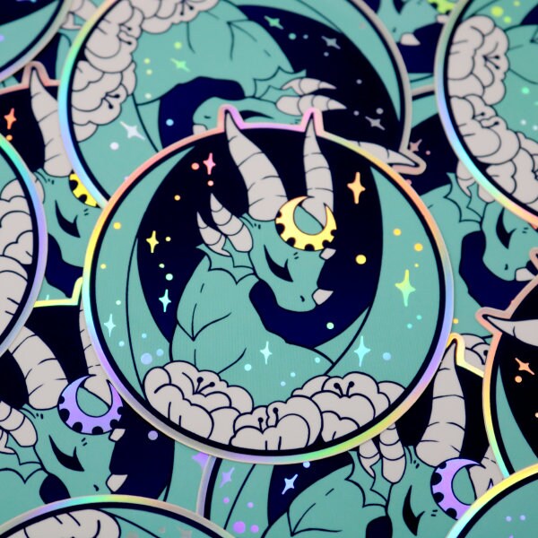 Ysera Holographic Fanart Sticker