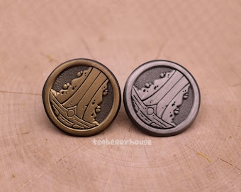 Warrior Class Pin | MMORPG DND Icons | World of Warcraft Fanart | Enamel Pin